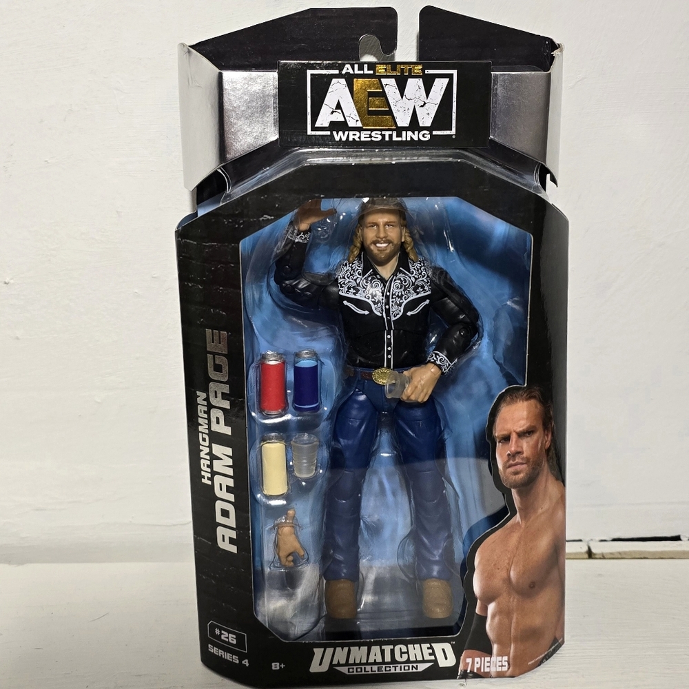 AEW Hangman Adam Page Series 4 #26 Action Figure